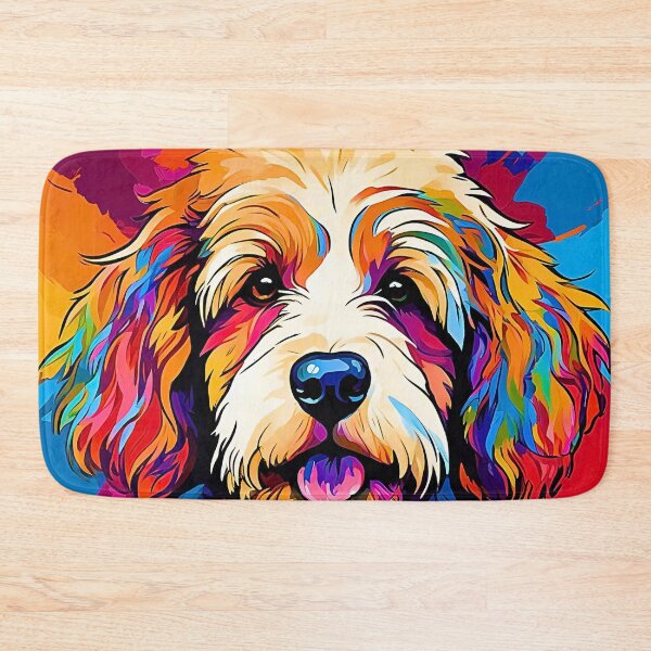 Item preview, Vibrant Modern Art Bernedoodle – Colorful Dog Lover Design designed and sold by Fredster1966.