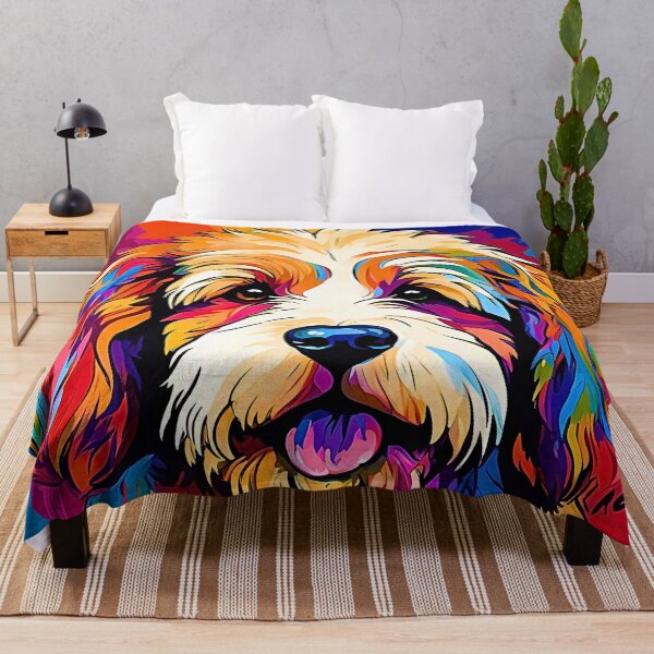 Item preview, Vibrant Modern Art Bernedoodle – Colorful Dog Lover Design designed and sold by Fredster1966.