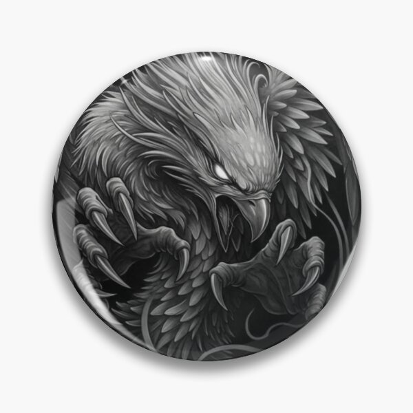 Item preview, "Furious Eagle with Sharp Claws - Wild and Powerful Art" designed and sold by KountaDjo.