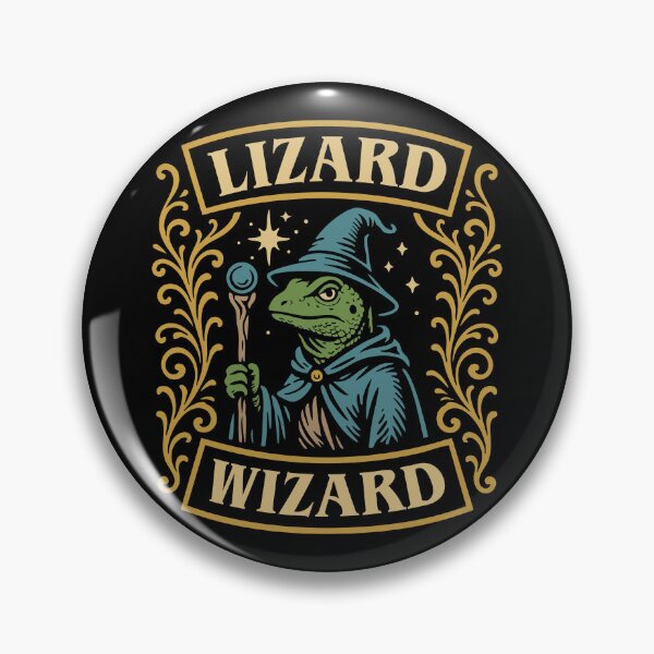 Item preview, Lizard Wizard Funny Tabletop RPG designed and sold by pixeptional.