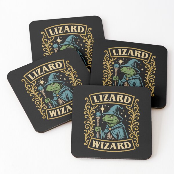 Item preview, Lizard Wizard Funny Tabletop RPG designed and sold by pixeptional.
