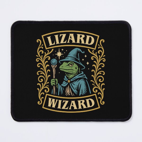 Item preview, Lizard Wizard Funny Tabletop RPG designed and sold by pixeptional.