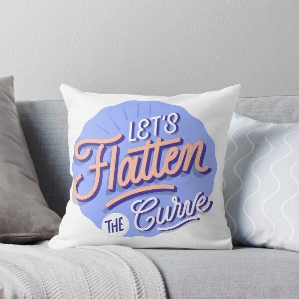 Item preview, LET'S FLATTEN THE CURVE designed and sold by inkadventure.