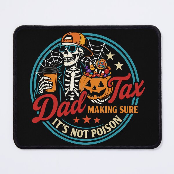 Item preview, Skeleton Papa Halloween Dad Tax Making Sure Not Poison designed and sold by Khescoiu.