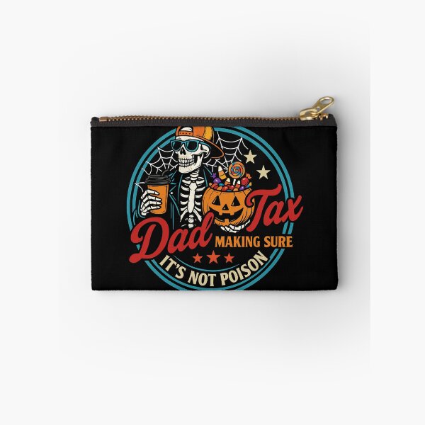 Item preview, Skeleton Papa Halloween Dad Tax Making Sure Not Poison designed and sold by Khescoiu.