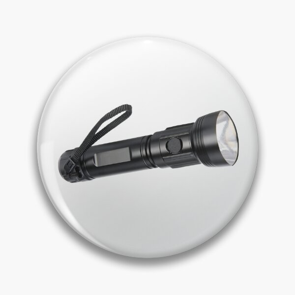 Item preview, Flashlight Illustration, Vintage Camping Gear Artwork, Outdoor Survival and Emergency Tool Flashlight Design, Rustic Adventure Decor and Unique Gift for Campers, Hikers, Preppers, and Tool Collectors designed and sold by bvdesignart.