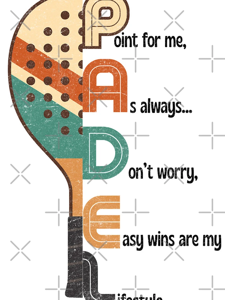 Thumbnail 4 of 4, iPhone Case, Retro Padel Racket – Winner Attitude designed and sold by Nacho Average Designs.
