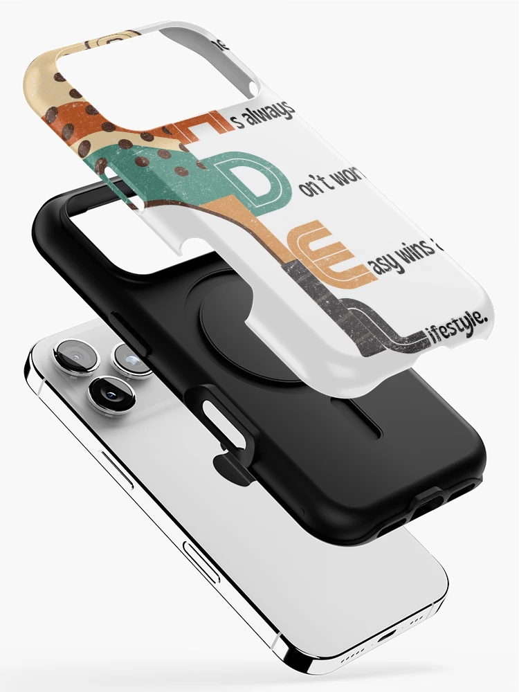 Thumbnail 2 of 4, iPhone Case, Retro Padel Racket – Winner Attitude designed and sold by Nacho Average Designs.
