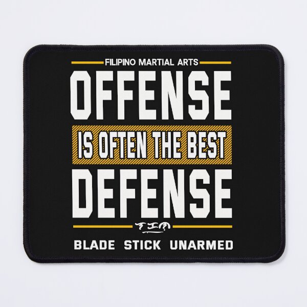 Item preview, Offense is the best defense designed and sold by PaggiranMerch.