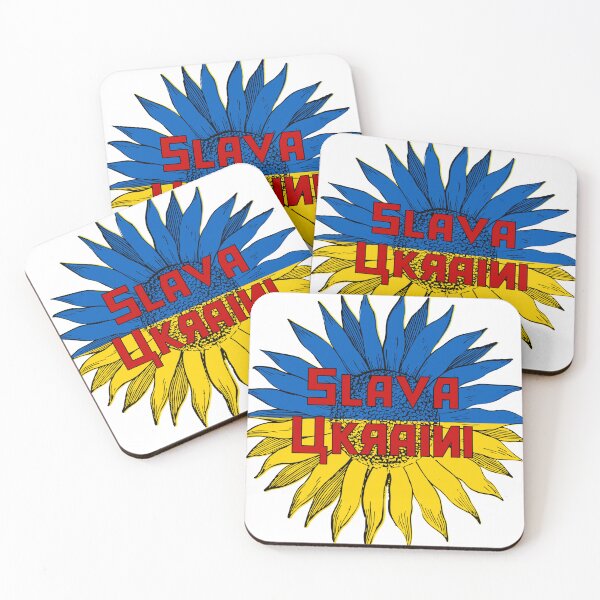 Item preview, Slava Ukraini Sunflower - Ukrainian Flag Pride designed and sold by DonDoodle.