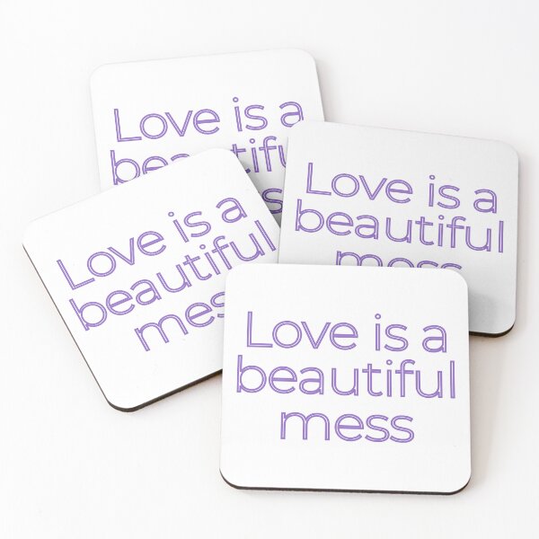 Item preview, Love is a beautiful mess designed and sold by Victoria67890.