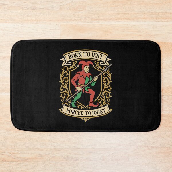 Item preview, Jester Born to Jest Forced to Joust Funny RPG designed and sold by pixeptional.