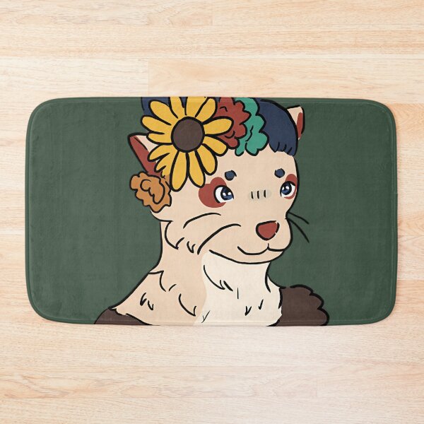 Item preview, Ferret Flower Crown  designed and sold by Tesokiseop.