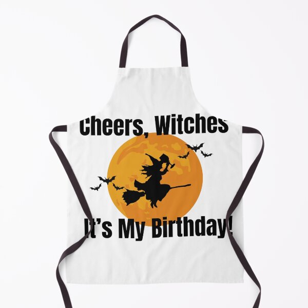 Item preview, Wine Witch Birthday Funny Spooky Halloween Birthday Gift Design designed and sold by luckyhue.