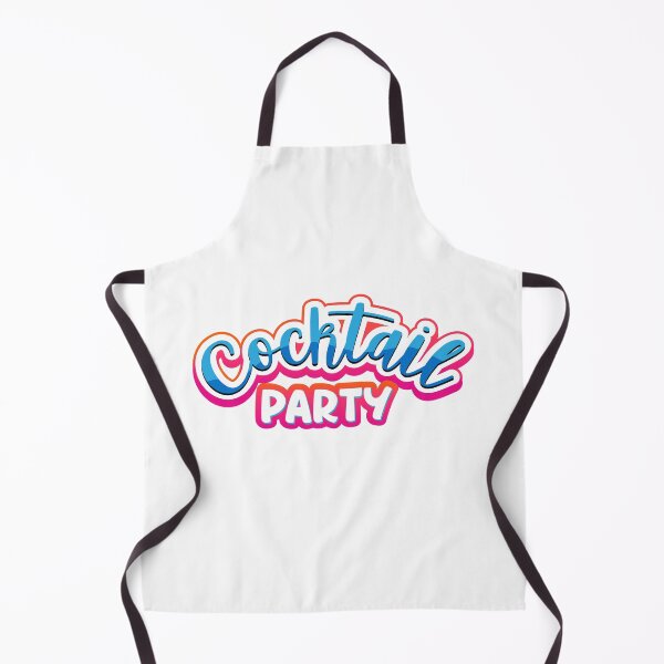 Item preview, COCKTAIL PARTY TEXT DESIGN designed and sold by inkadventure.