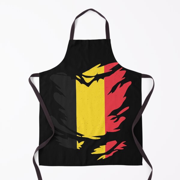 Item preview, RIPPED SHIRT FLAG INSIDE - BELGIUM - Fans and Teams for Men and Women T-shirt designed and sold by wallsandpatts.