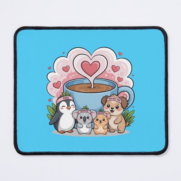 Item preview, Anxiety Support Squad – Cute Animal Team for Stress Relief designed and sold by Timeless Design.