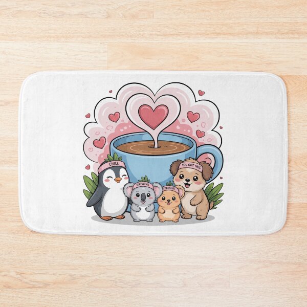Item preview, Anxiety Support Squad – Cute Animal Team for Stress Relief designed and sold by Timeless Design.