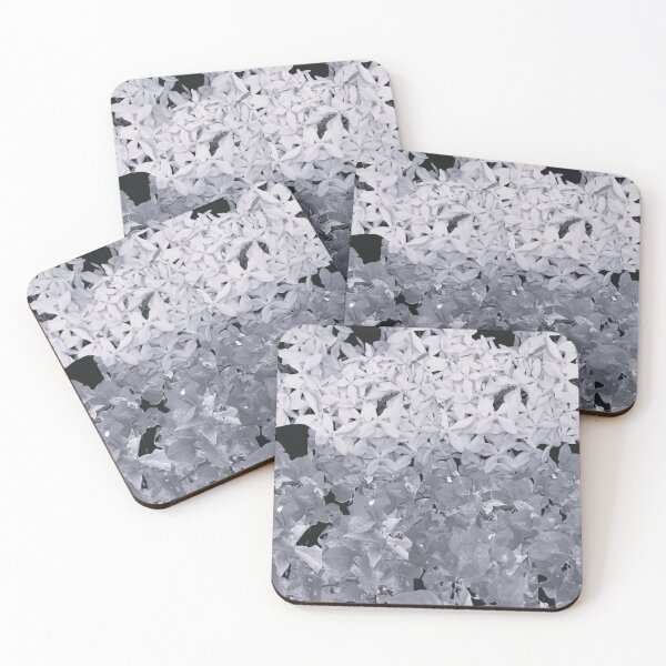 Item preview, "Monochrome Serenity: A Floral Study in Gray" designed and sold by SheFriendly143.