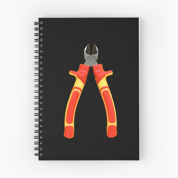 Item preview, Diagonal Cutting Pliers Illustration, Vintage Hand Tool Artwork, Precision Wire Cutting and Electrical Repair Design designed and sold by bvdesignart.