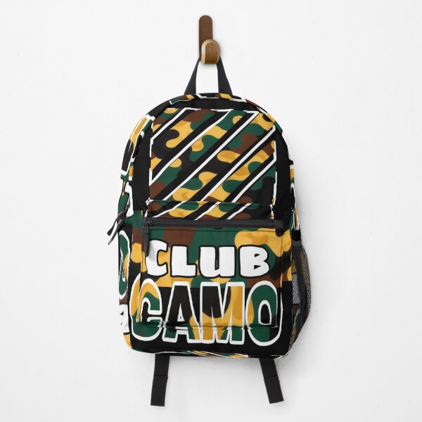 Aperçu de l'œuvre Club Camo (imprimé camouflage) créée et vendue par REDCLASH2002.