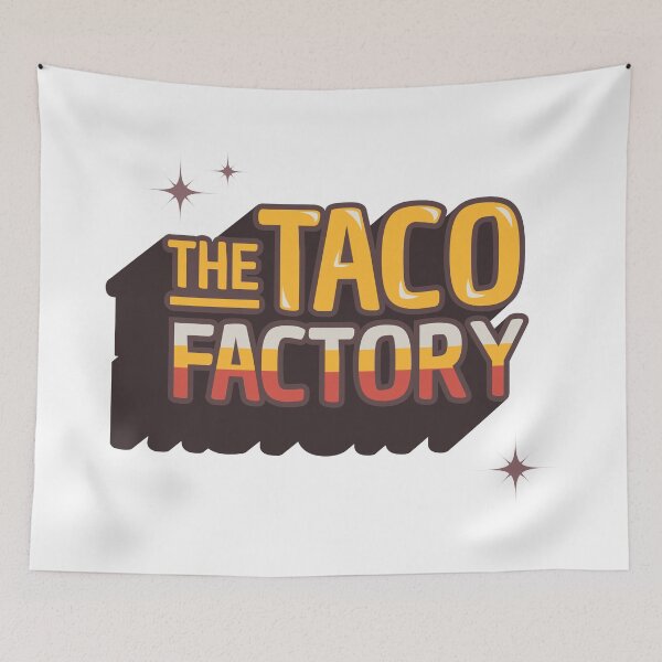 Item preview, THE TACO FACTORY designed and sold by inkadventure.