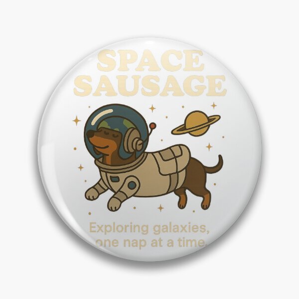 Item preview, dashhound in space designed and sold by Sweet Dreams & Fantasia.