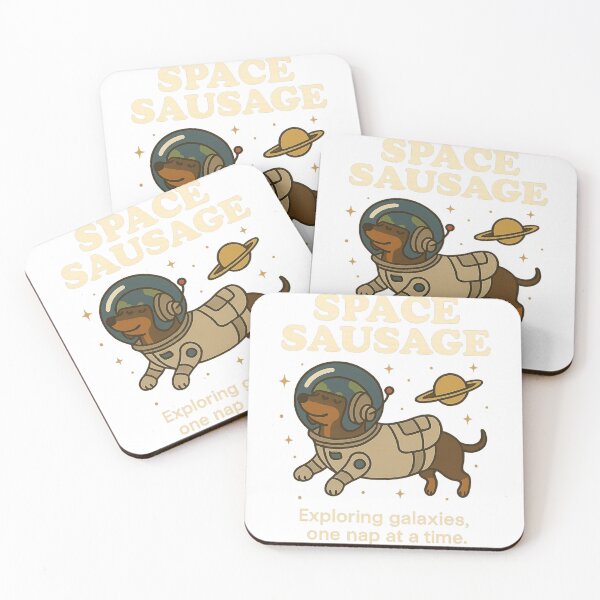 Item preview, dashhound in space designed and sold by Sweet Dreams & Fantasia.