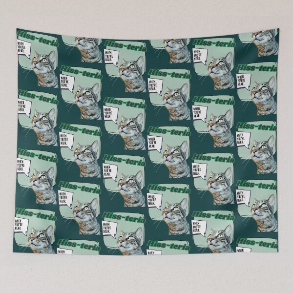 Item preview, Cat Hiss-teria When You_re Near  designed and sold by TeeWorldB1986.
