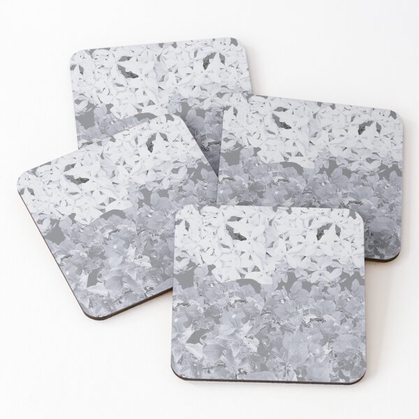 Item preview, "Floral Echoes: A Grayscale Harmony" designed and sold by SheFriendly143.