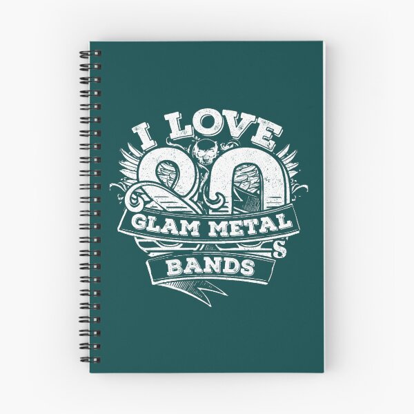 Item preview, I Love 80s Glam Metal Bands designed and sold by TeeWorldB1986.
