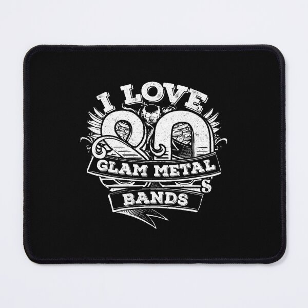 Item preview, I Love 80s Glam Metal Bands designed and sold by TeeWorldB1986.