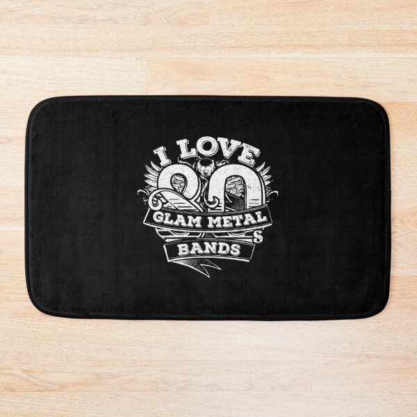 Item preview, I Love 80s Glam Metal Bands designed and sold by TeeWorldB1986.