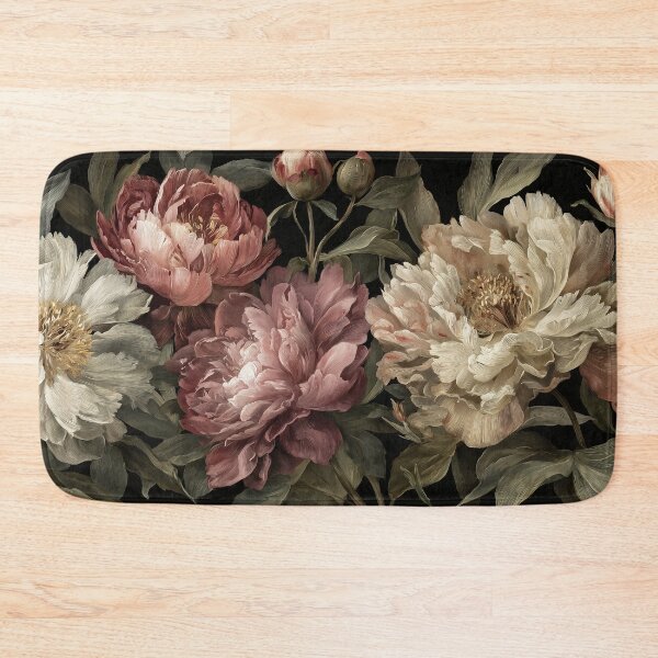 Item preview, 103 Vibrant Blossoms Against Dark Background designed and sold by nikoart001.