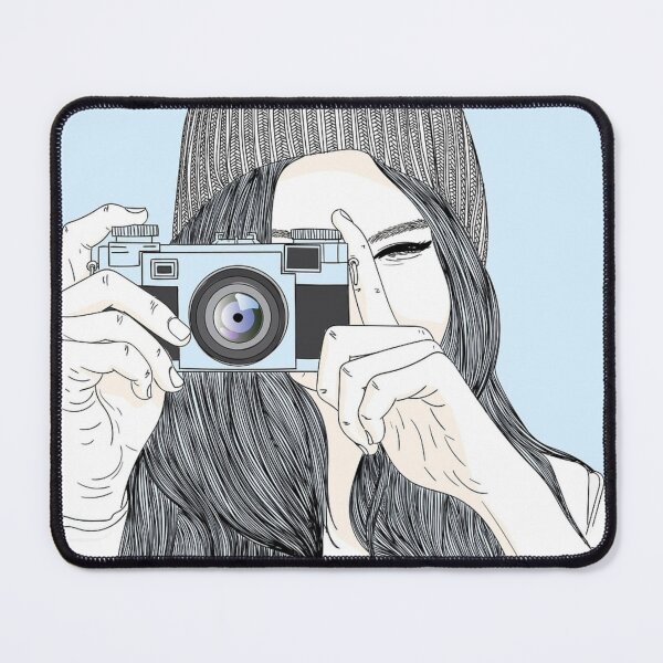 Item preview, selfie anime girl classic tshirt designed and sold by anandsiva2703.