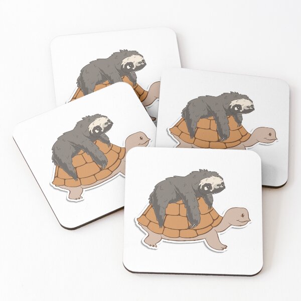 Item preview, Slow Race, Turtle and Sloth designed and sold by Aze99.