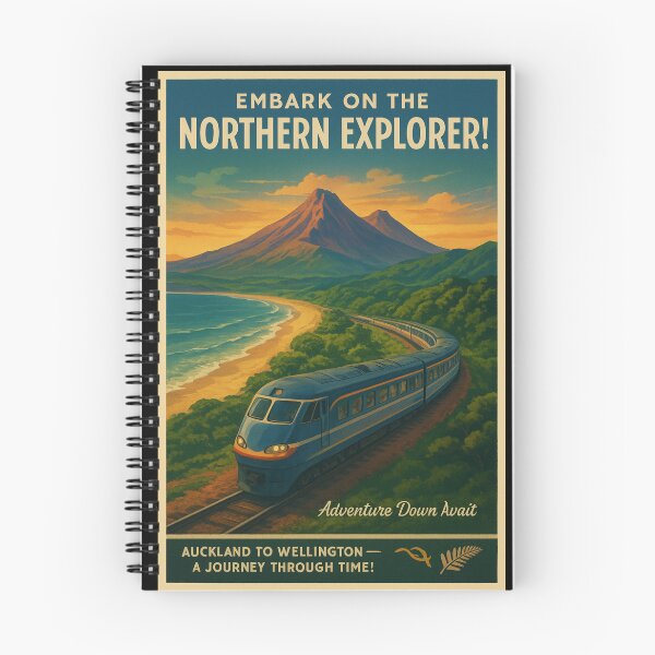 Item preview, Embark on the Northern Explorer – Scenic New Zealand by Train designed and sold by Dikshant Goyal.
