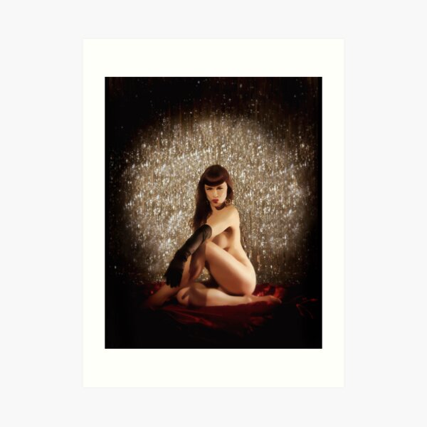 Glitter & Satin Art Print