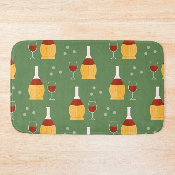 Item preview, Chianti wine on green designed and sold by reneesillus.