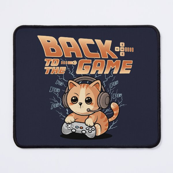 Item preview, Back to the Game – Cute Gamer Cat Retro Tee designed and sold by erion5k.