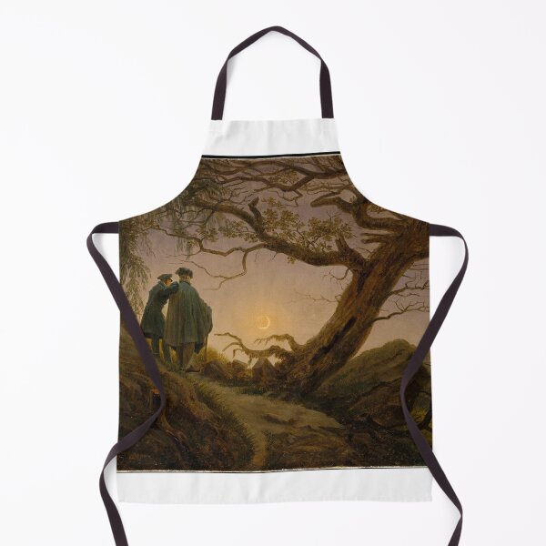 Item preview, Harbor at Night (with the Moon) — Caspar David Friedrich (1816) designed and sold by Art Outlaws.