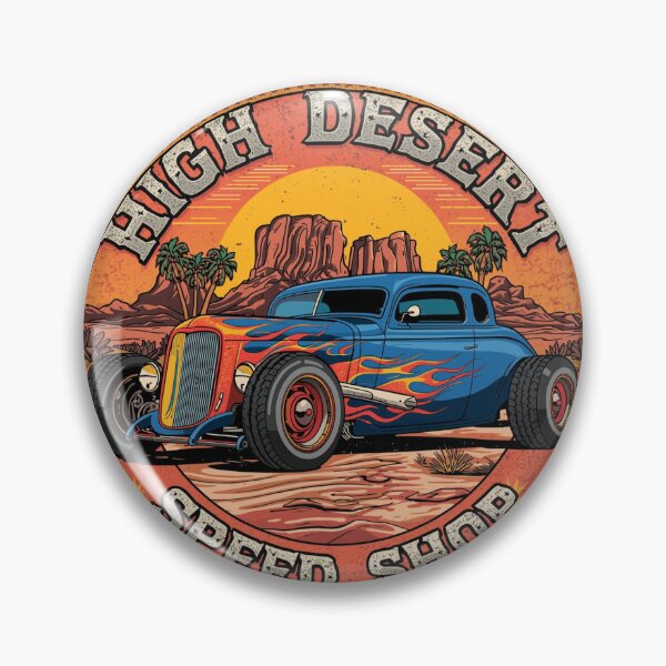 Item preview, Classic High Desert Speed Shop designed and sold by PrintMystique.