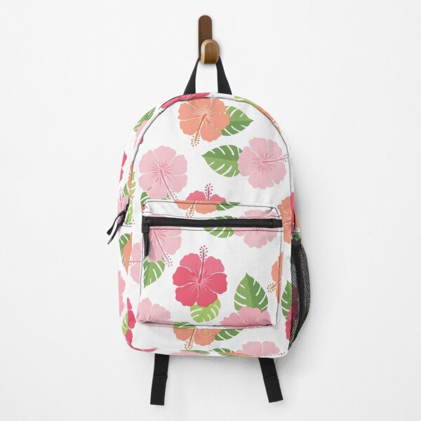 Item preview, Modern Tropical Hibiscus Floral Seamless Pattern – Pink Blooms & Green Leaves designed and sold by VelloomStore.