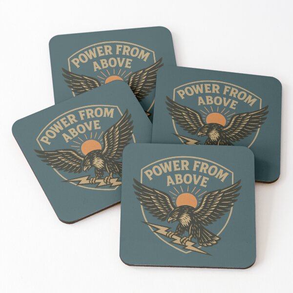 Item preview, Power From Above Eagle Graphic designed and sold by EdvvinStudios.