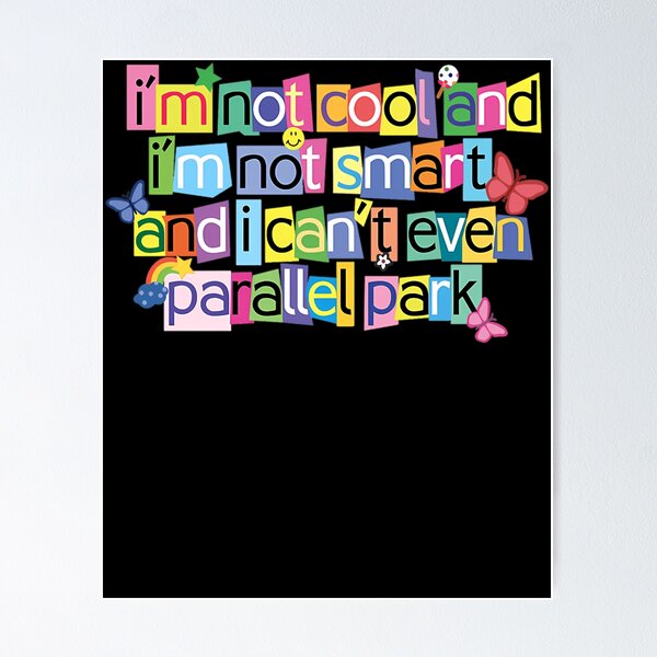 Item preview, Sour Brutal Parking Lyric   designed and sold by tashajosa.