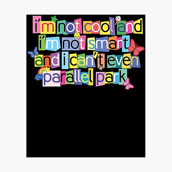 Item preview, Sour Brutal Parking Lyric   designed and sold by tashajosa.