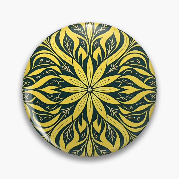 Item preview, Green, Flowers & Leaves, Abstract Artistic Stylize, Symmetrical Repeated Texture Pattern (image size 8320x12480) designed and sold by Digital-Davinci.