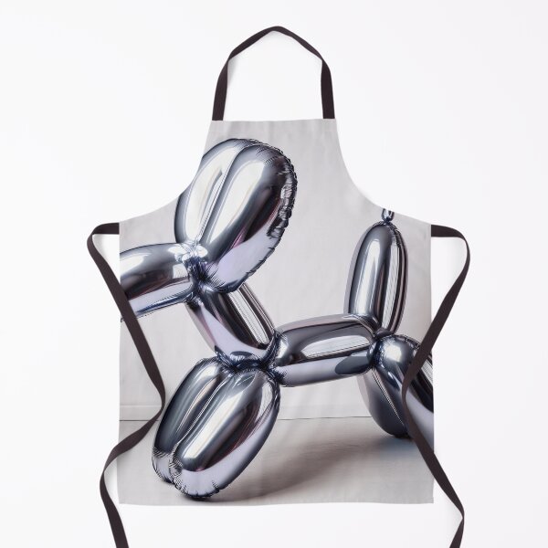 Item preview, Blue Tint Balloon Dog Silver Reflective Art designed and sold by LineaNova.