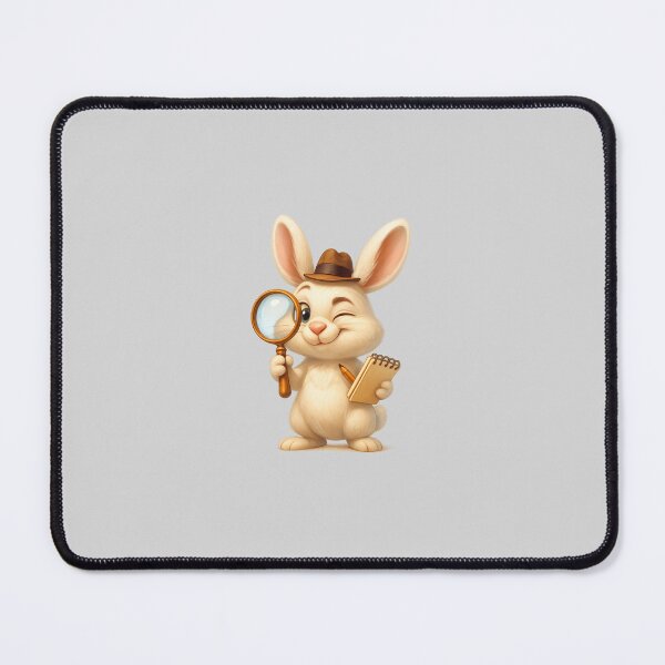Item preview, Detective Bunny Investigator T-Shirt – Cute Rabbit Apparel designed and sold by MarandSviet.