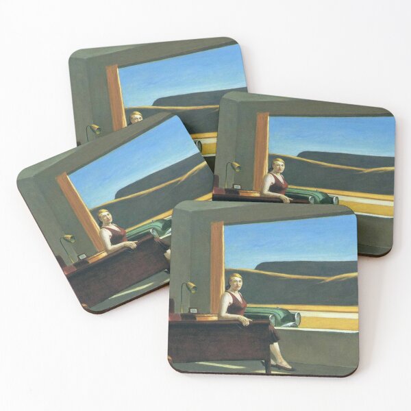 Item preview, Edward Hopper – Western Motel (1957) designed and sold by Art Outlaws.